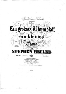 A Great Album Leaf and a Small, Op.110