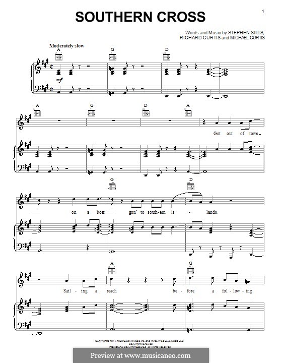 Southern Cross Crosby, Stills and Nash song - Wikipedia