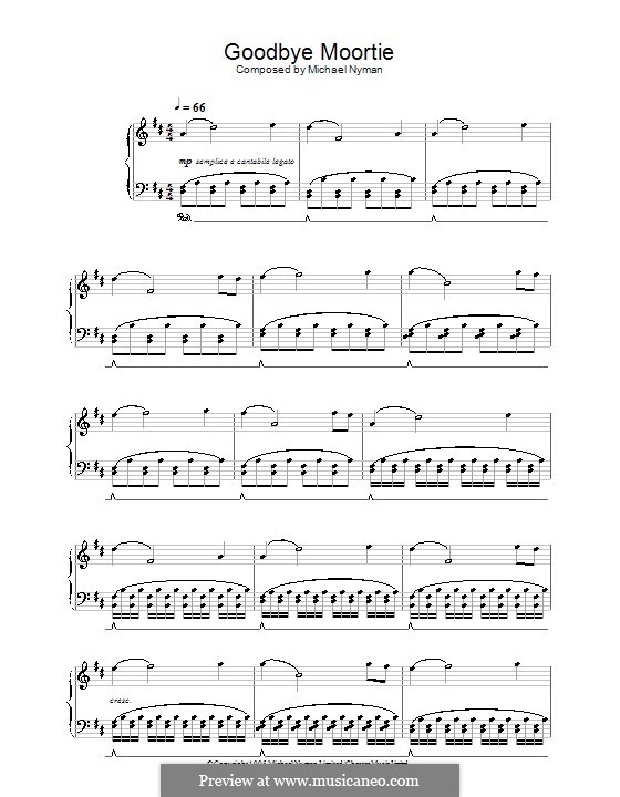 Michael Nyman Piano Sheet Music Free Download Michael Nyman Piano Sheet Music Free Download