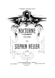 Nocturne in G Major, Op.103: Nocturne in G Major by Stephen Heller