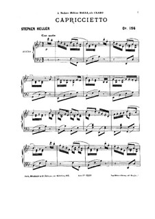 Capriccietto, Op.156
