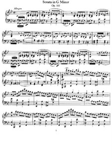 Sonata for Piano No.2 in G Minor, Op.105: Sonata for Piano No.2 in G Minor by Felix Mendelssohn-Bartholdy