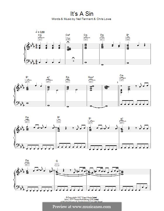 it's a sin скачать песню
