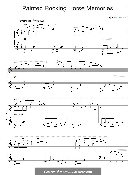 Painted Rocking-Horse Memories: For piano by Phillip Keveren
