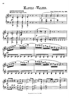 Manolo-Waltz, Op.140