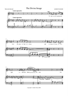 The Divine Image for Voice & piano