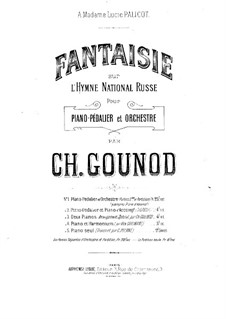 Fantasia on Russian National Hymn