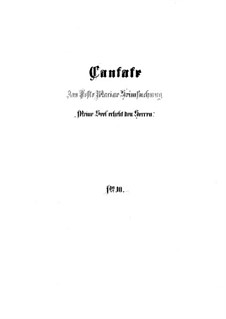 Meine Seel erhebt den Herren, BWV 10: Full score by Johann Sebastian Bach