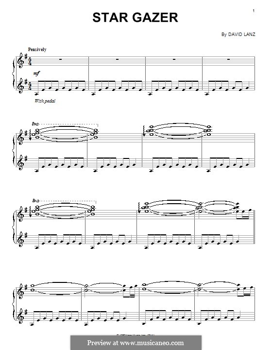 Star Gazer: For piano by David Lanz