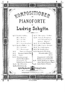 Pantomimes (for Piano Four Hands), Op.30