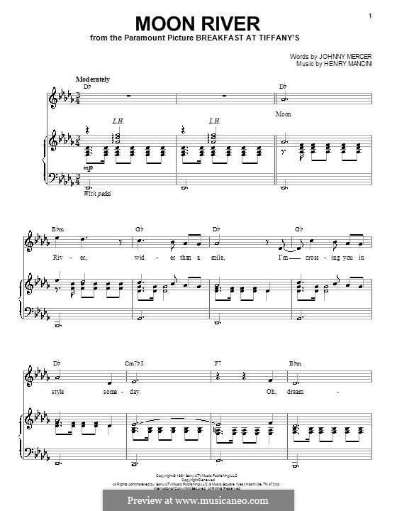 Frank sinatra moon river скачать песню