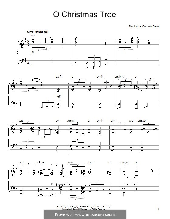 o christmas tree for piano by folklore sheet music on o christmas tree for piano by folklore sheet music on