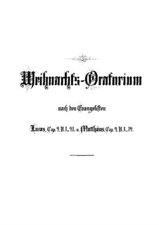 Weihnachts-Oratorium. Jauchzet, frohlocket (Part I), BWV 248