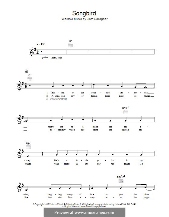 songbird oasis guitar chords songbird oasis guitar chords