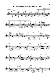 Melody for a Sad Movie, Op.19: Melody for a Sad Movie by Oleg Kopenkov