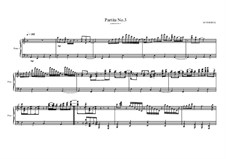 Jazz Partita No.3 for piano, MVWV 307: Jazz Partita No.3 for piano by Maurice Verheul