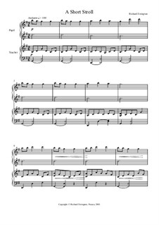 Eight Duets for Pupil and Teacher: Eight Duets for Pupil and Teacher by Richard Errington