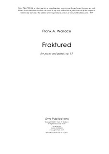 Fraktured, Op.55: Fraktured by Frank Wallace