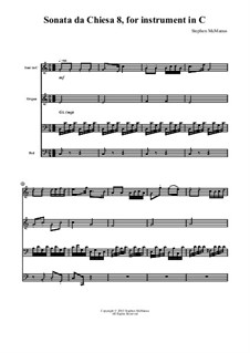 Sonata No.8 for Instrument in C: Sonata No.8 for Instrument in C by Stephen McManus