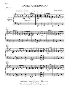 Danse Aficionado (For One Crazed Girl): Danse Aficionado (For One Crazed Girl) by Ennio Paola