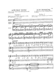Orpheus and Eurydice (Act III)