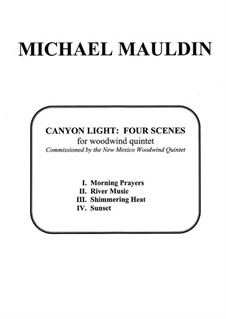Canyon Light: Four Scenes for Woodwind Quintet: Canyon Light: Four Scenes for Woodwind Quintet by Michael Mauldin