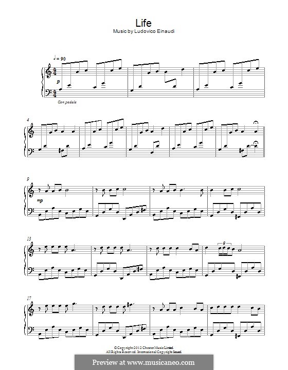ludovico einaudi ноты скачать