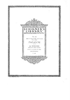 Witches Dance for Violin and Piano, Op.8
