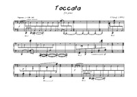 Toccata for piano