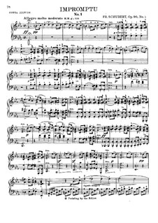 Impromptu No.1 in C Minor, D.899 Op.90