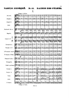Swan Lake. Danses des cygnes (Act II No.13), Op.20 TH 12