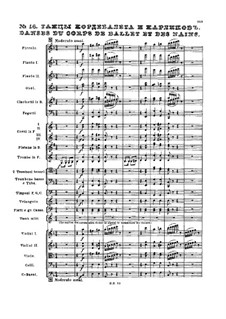 Swan Lake. Danses du corps de ballet et des nains (Act III No.16), Op.20 TH 12
