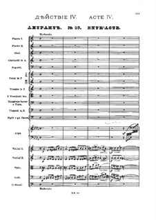 Swan Lake. Entr'acte (Act IV No.25), Op.20 TH 12