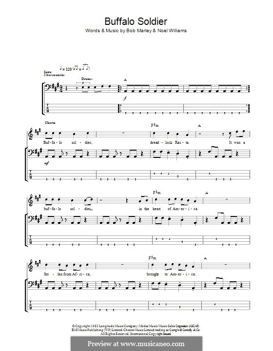 Buffalo Soldier Midi Download