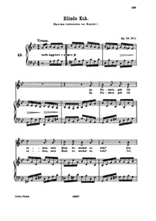 Blinde Kuh (Blindman's Buff), Op.58 No.1