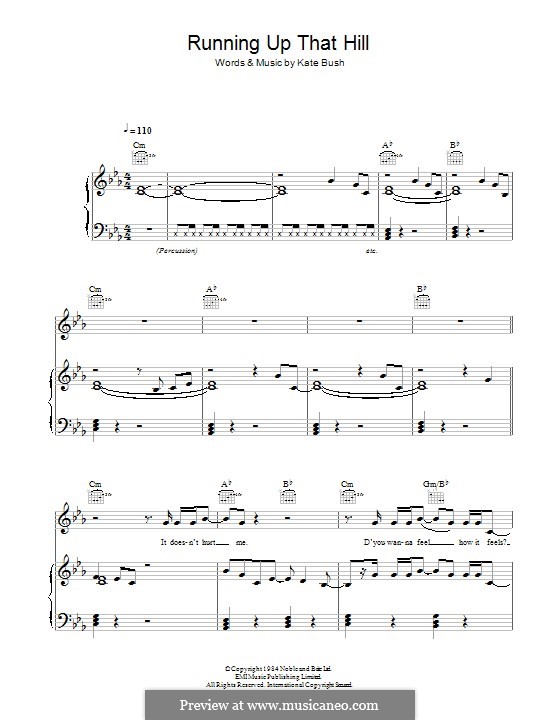 Running Up That Hill Lyrics Deutsch
