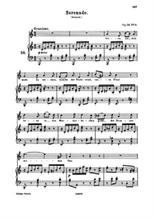 Ständchen (Serenade), Op.58 No.8