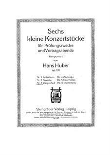 Six Little Concert Pieces. Lullaby, Op.131 No.3