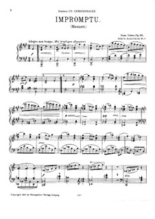 Six Little Concert Pieces. Impromptu, Op.131 No.6