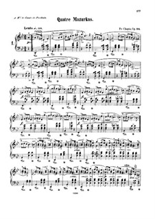 Four Mazurkas, Op.24