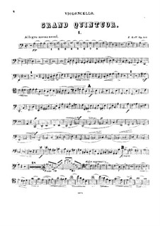 Grand Quintet for Piano and Strings (Cello), Op.107