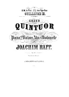 Piano Quintet in A Minor, Op.107