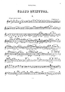 Piano Quintet in A Minor (Violin I), Op.107