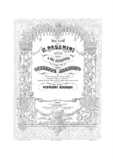Witches Dance. Variations for Violin and Piano, Op.8