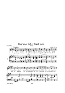 Five Songs and Romances, Op.27