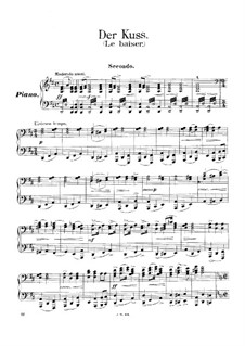 Hubička. Overture (Arrangement for Piano Four Hands), T.115
