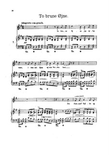 Hjertets Melodier (Melodies of the Heart) for Voice and Piano, Op.5