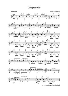 Campanella, Op.3: Campanella by Oleg Kopenkov