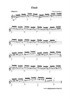 Etude, Op.1: Etude by Oleg Kopenkov