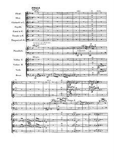 Fantasia for Piano, Choir and Orchestra in C Minor. Finale, Op.80